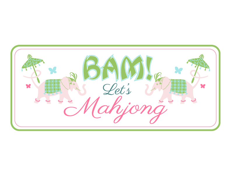 Bam! Let's Mahjong logo