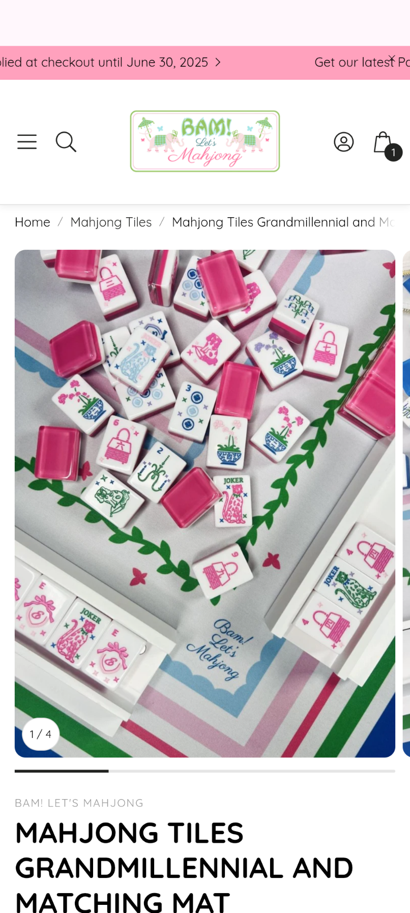 Bam! Let's Mahjong — example screenshot 3
