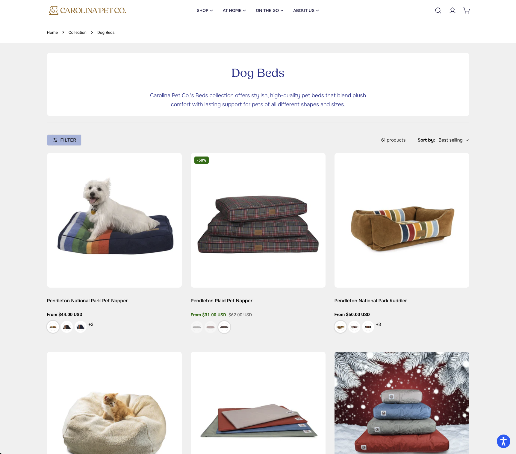 Carolina Pet Co. — example screenshot 4